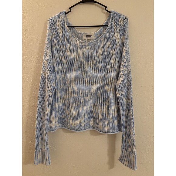 Victoria's Secret Sweaters - Victorias Secret PINK Loose Cable Knit Pullover Sweater Size Small Over Sized